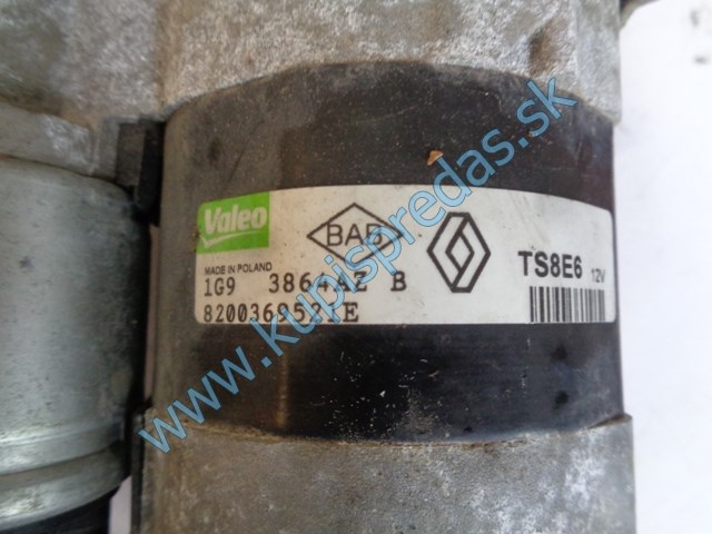 štartér na renault tháliu II 1,2 55kw, 8200369521E, 
